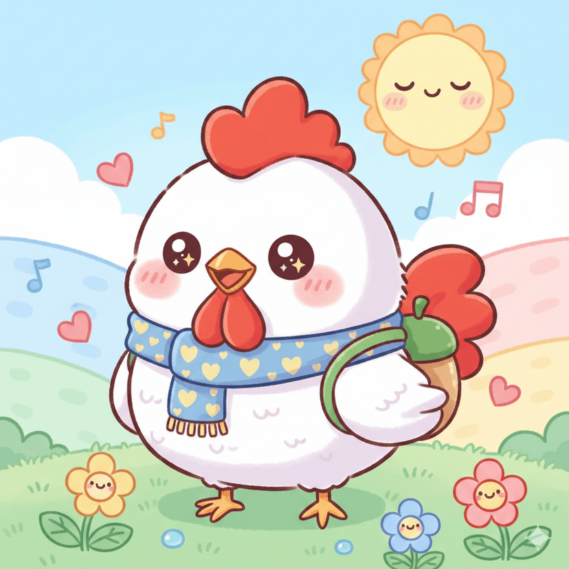 Rooster Alert mascot